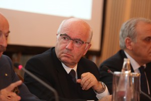 Il presidente della FIGC, Carlo Tavecchio. 