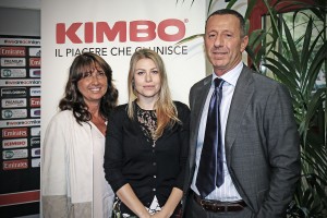 da sinistra verso destra: Alessandra Rubino (ad Kimbo), Barbara Berlusconi (ad AC Milan), Giuseppe Ciocchetti (DG Infront Italy). 