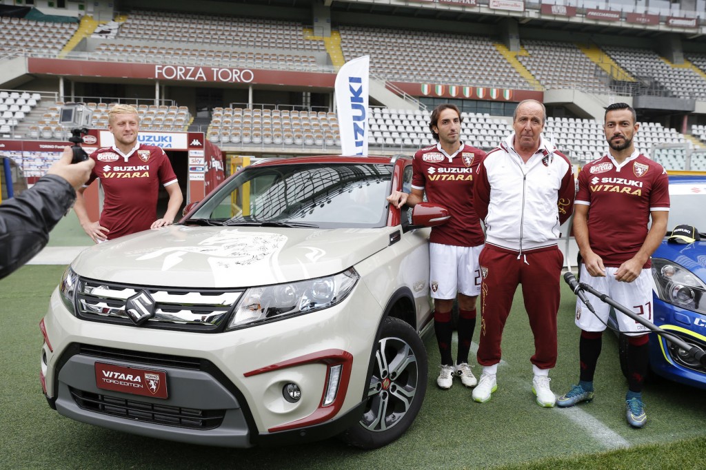 Foto LaPresse - Belen Sivori 3/11/2015 Torino, Italia Sport Calcio Torino FC, Backstage fotosquadra stagione 2015/2016 Nella foto: Moretti, Giampiero Ventura, Fabio Quagliarella Photo LaPresse - Belen Sivori 3/11/2015 Turin, Italy Sport Torino FC, Backstage team photo 2015/2016 In the pic: Moretti Giampiero Ventura, Fabio Quagliarella