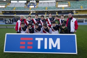 Un momento del progetto Junior Tim Cup