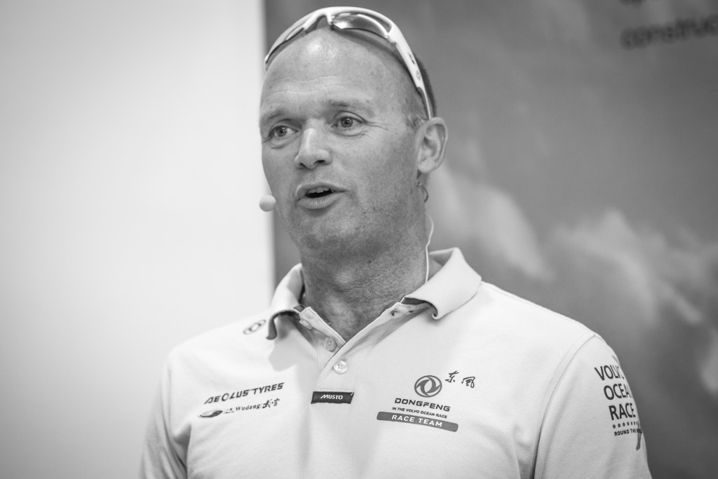 June 26, 2015. Dongfeng Race Teams final press conference for the 2014-15 edition of the Volvo Ocean Race
