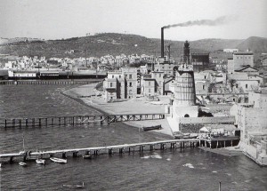 L'insediamento industriale dell'Ilva di Bagnoli