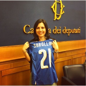 Una immagine della on. Daniela Sbrollini, responsabile nazionale Sport e Welfare per il PD