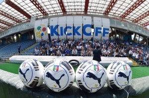 CESENA, ITALY - JUNE 21:  People attend during the Italian Football Federation  Kick Off seminar on June 21, 2015 in Cesena, Italy.  (Photo by Giuseppe Bellini/Getty Images)
