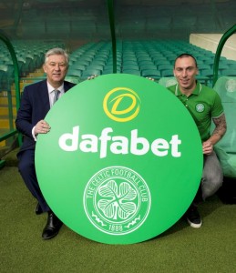 Il marchio Dafabet, nuovo jersey-sponsor dei Celtic campioni di SPL