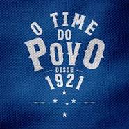 Una immagine di un dettaglio visual della maglia del Cruzeiro- football club della serie A brasiliana