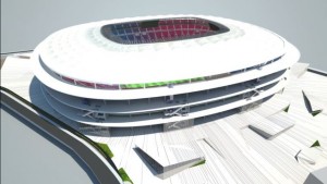 Il rendering del progetto del nuovo Camp Nou