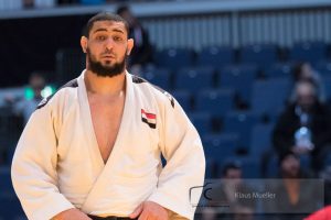 Il judoka egiziano Islam El Shehaby in un foto tratta dal web dell'agenzia fotografica Klaus Mueller