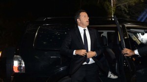 L'arrivo del Premier Matteo Renzi a Casa Italia a Rio de Janeiro - photocredits Ferraro/Carbone-GMT/Mezzelani