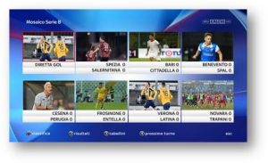 Il "mosaico" di SkySportHD per il campionato serie B ConTe.it - stagione 2016/17 