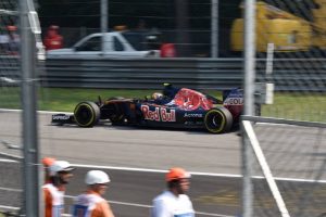 Una immagine dei una monoposto della Toro Rosso durante le prove libere a Monza (stagione 2016) - photo credits Ciro Sdino
