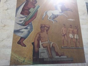 mosaici-di-sport-su una facciata di Roma2024