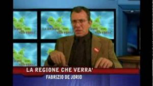 Una immagine tratta dal web del giornalista Fabrizio De Jorio