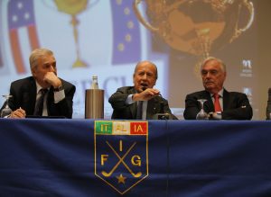 Franco Chimenti durante l'Assembea (Foto Marco Antinori)