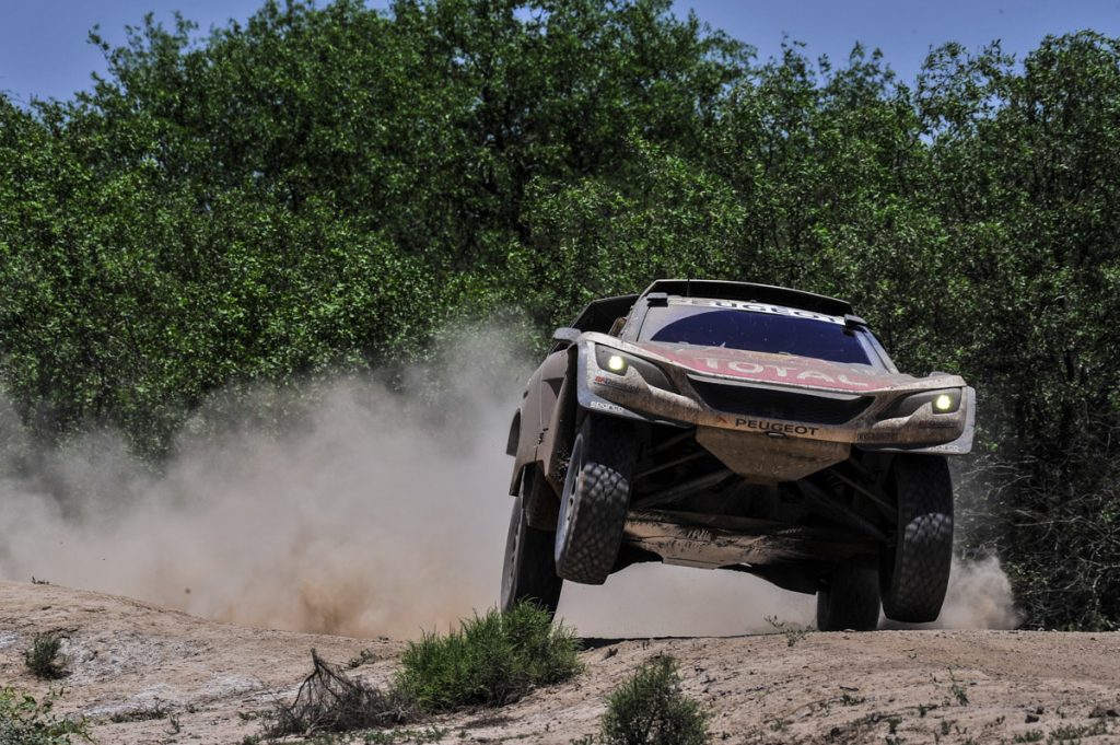 304 SAINZ CARLOS - CRUZ LUCAS - TEAM PEUGEOT TOTAL PEUGEOT 3008 DKR action during the Dakar 2017 Paraguay Bolivia Argentina , Etape 2 - Stage 2, Resistencia - San Miguel de Tucuman,  January 3 - Photo DPPI