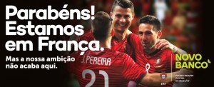 Novo Banco, nato dalle "ceneri" di BES, sponsor della nazionale di calcio del Portogallo