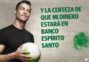 Cristiano Ronaldo per diversi anni testimonial di BES e dei suoi prodotti