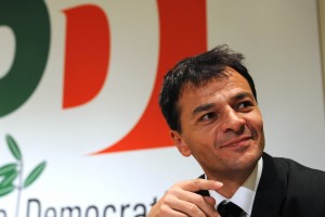 Stefano Fassina ai tempi del PD - oggi in Sinistra italiana - foto tratta dal web