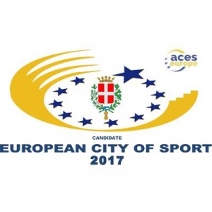 Il logo della candidatura di Vicenza a Città Europea dello Sport nel 2017