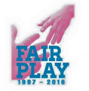 Il logo studiato per il Ventennale del Premio Fair Play Menarini