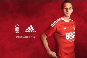 Una immagine tratta dal web del Nottingham Forest sponsorizzata dal brand 888Sport