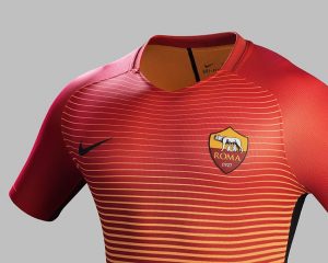 La terza maglia della AS Roma prodotta da Nike per la stagione 2016/17