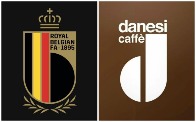 Presentato Il Nuovo Logo Della Federcalcio Belga Peccato Che Sia Identico Al Marchio Danesi Caffe Sporteconomy