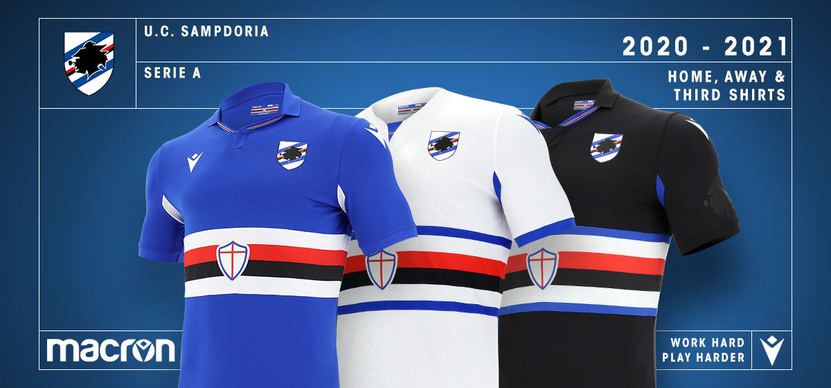 Macron Maglia calcio sampdoria  Audero 1 Stagione 21/22 TG M 