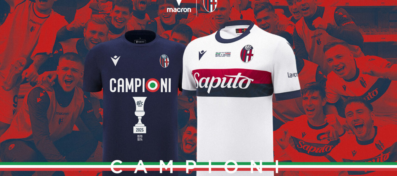 Maillot Bologna FC 1909 – Saison 2005/2006 – Macron – Neuf
